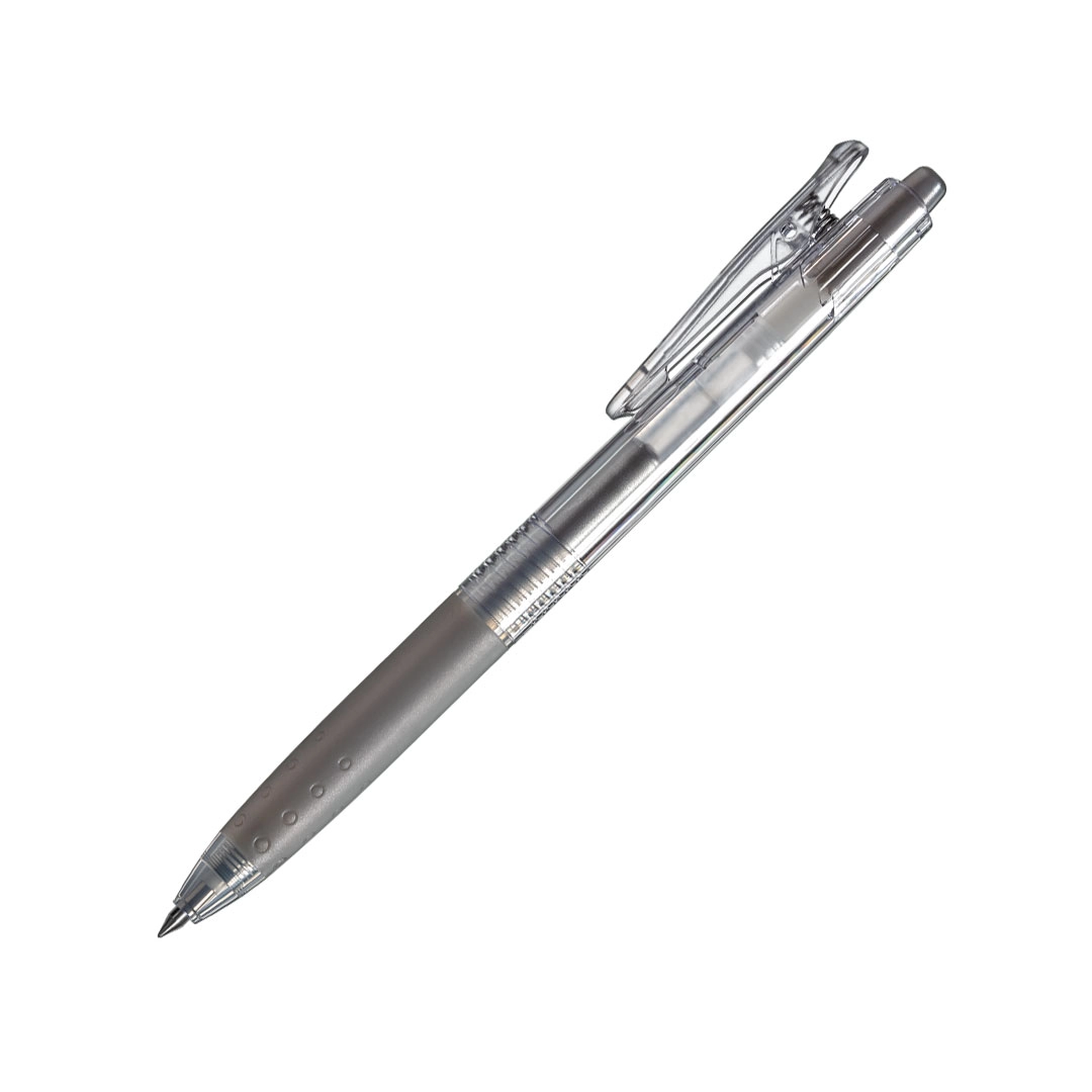 Caneta esferográfica Poplol retrátil 0.5 BLPL7 Prata - Pilot