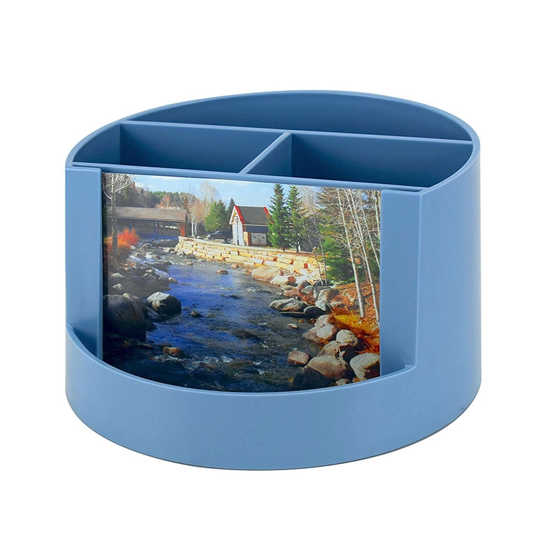 Organizador horizontal multiuso 4 divisões Mix Azul 958.5 - Acrimet