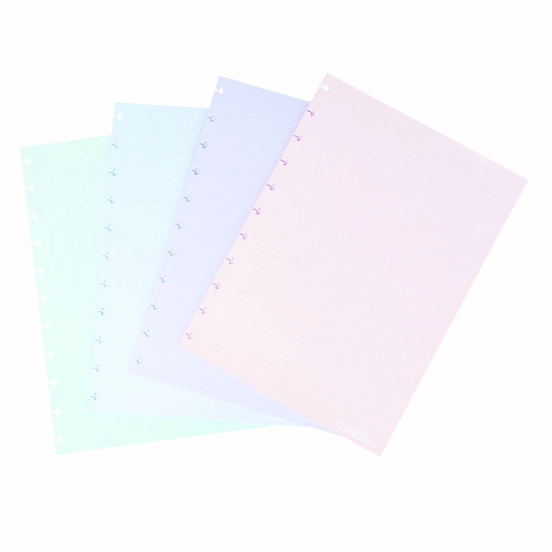 Bloco refil grande CandyColors pautado linha branca 90g com 40 folhas CIRG4034 - Caderno Inteligente