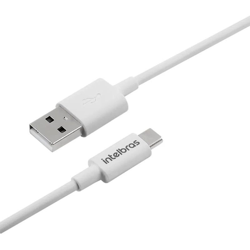 Cabo USB para USB-C PVC Branco 1,2m EUAC12PB - Intelbras