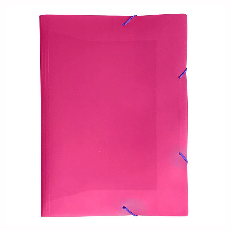 Pasta com aba elástico A4 Full Color Pink 0442.Q - Dello