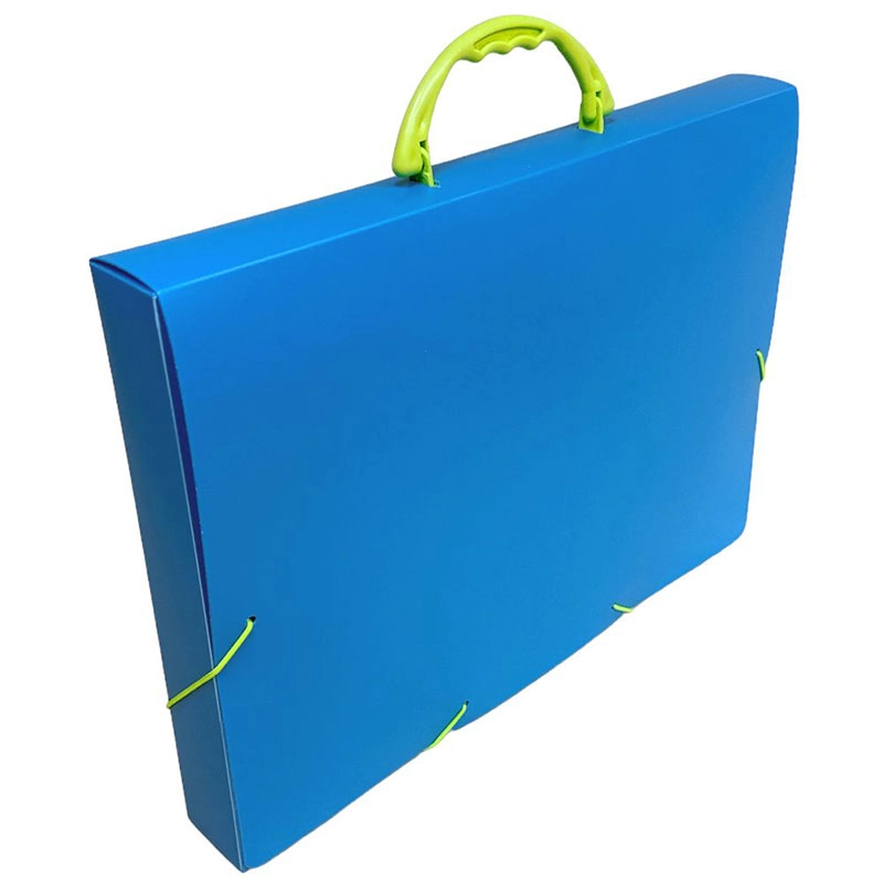 Maleta com alça Dellofine ofício Full Color Azul 2164.C - Dello