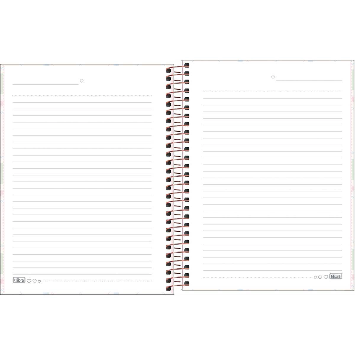 Caderno espiral capa dura colegial 10x1 160 folhas Soho - Tilibra