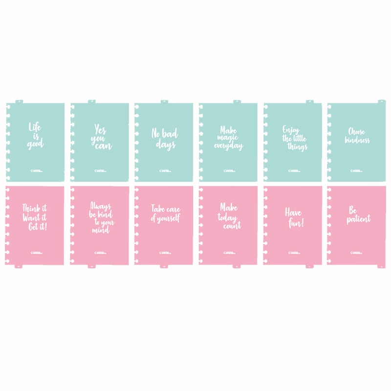 Divisória média com 12 abas Inspire CIDM3004 - Caderno Inteligente