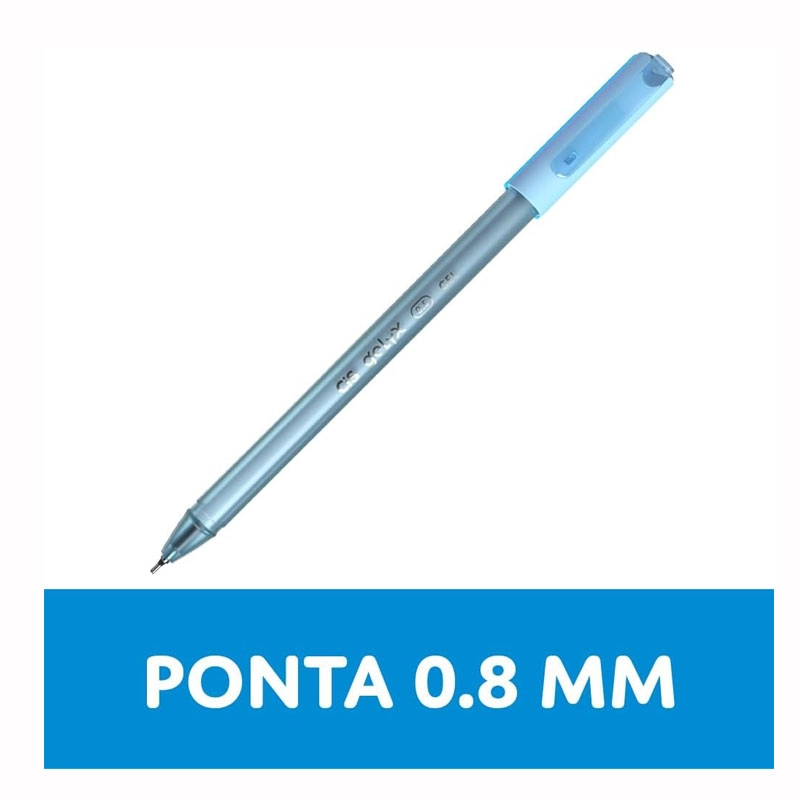 Caneta gel 0.8mm Gelyx com 6 cores pastel - Cis