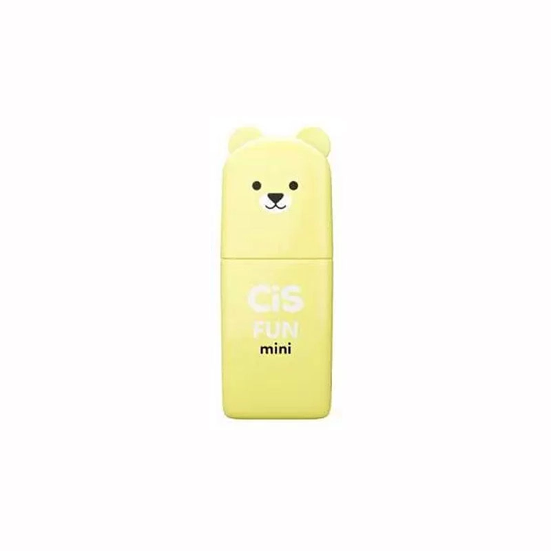Pincel marca texto Fun Mini Amarelo Pastel - Cis