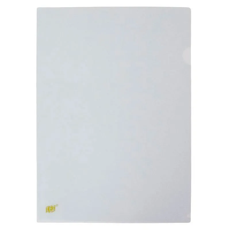 Pasta em L ofício Cristal L335CR Pct com 10 unidade - Yes