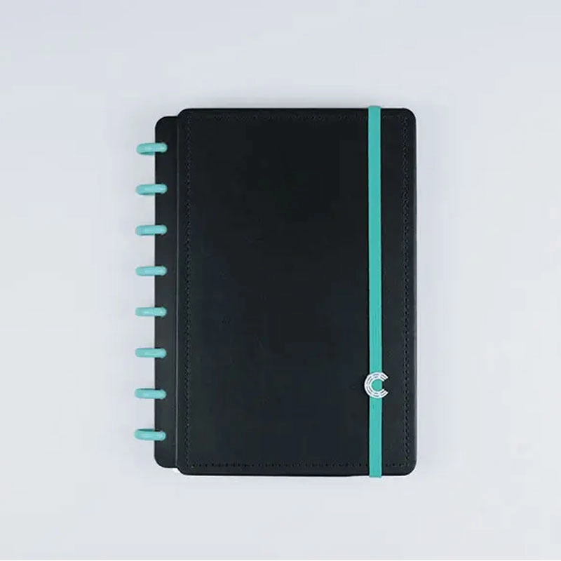 Discos e elástico caderno inteligente Aquamarine 31mm CI312030