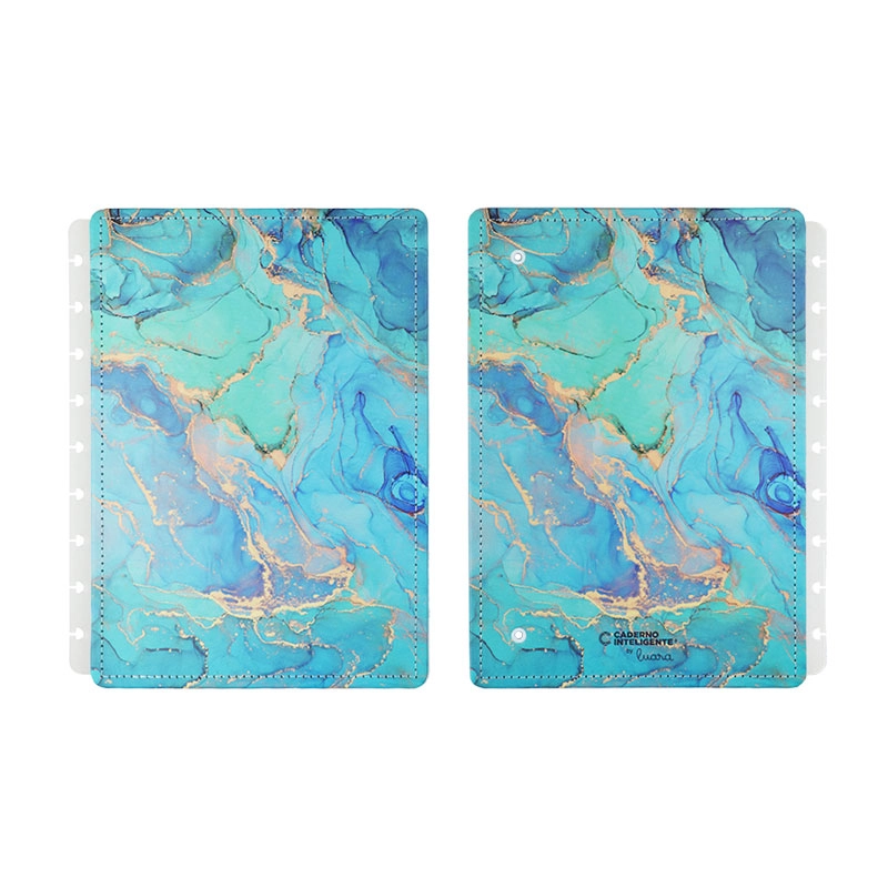 Capa e contra-capa médio Maldives by Luara CICM3105 - Caderno Inteligente