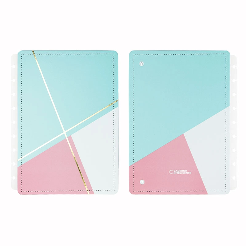 Capa e contra-capa médio Acqua Glam CICM3120 - Caderno Inteligente