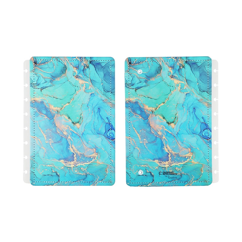 Capa e contra-capa A5 Maldives by Luara CICA2111 - Caderno Inteligente