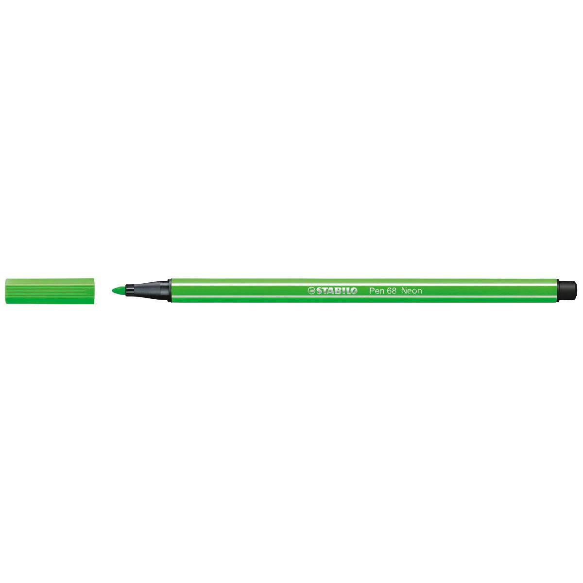 Caneta hidrográfica Ponta Sintética 68/033 - Verde Fluorescente - Stabilo
