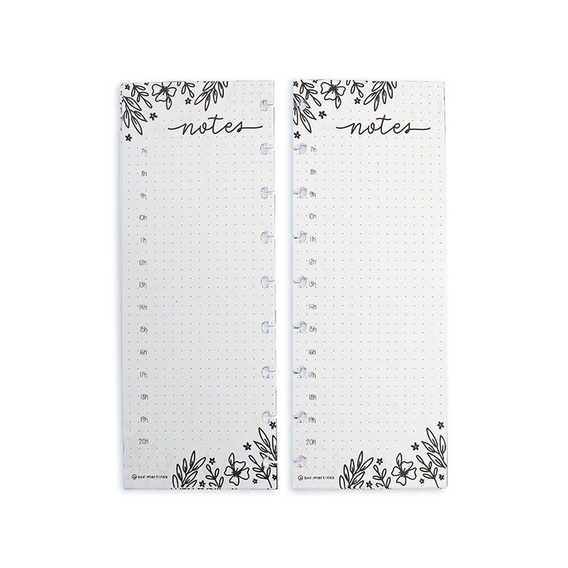Bloco refil médio planner inteligente by Sof Martinss- com 30 folhas - CIRM3028