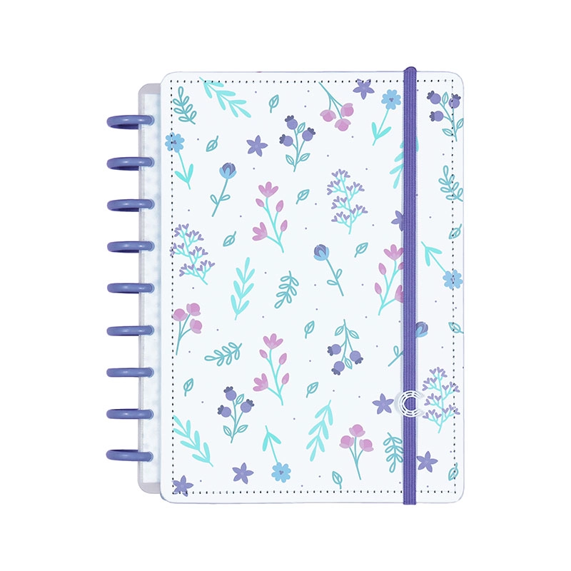 Planner médio Lilac Fields by Sof Martinss - CIMD3123 - Caderno Inteligente