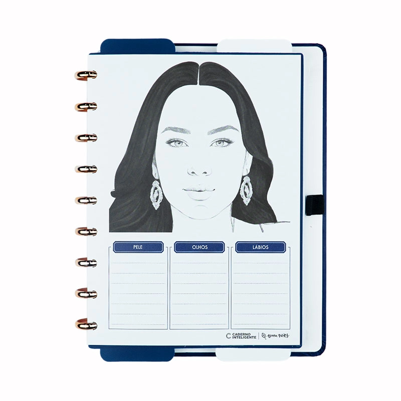 Caderno inteligente médio BT House by Bruna Tavares - CIMD3139