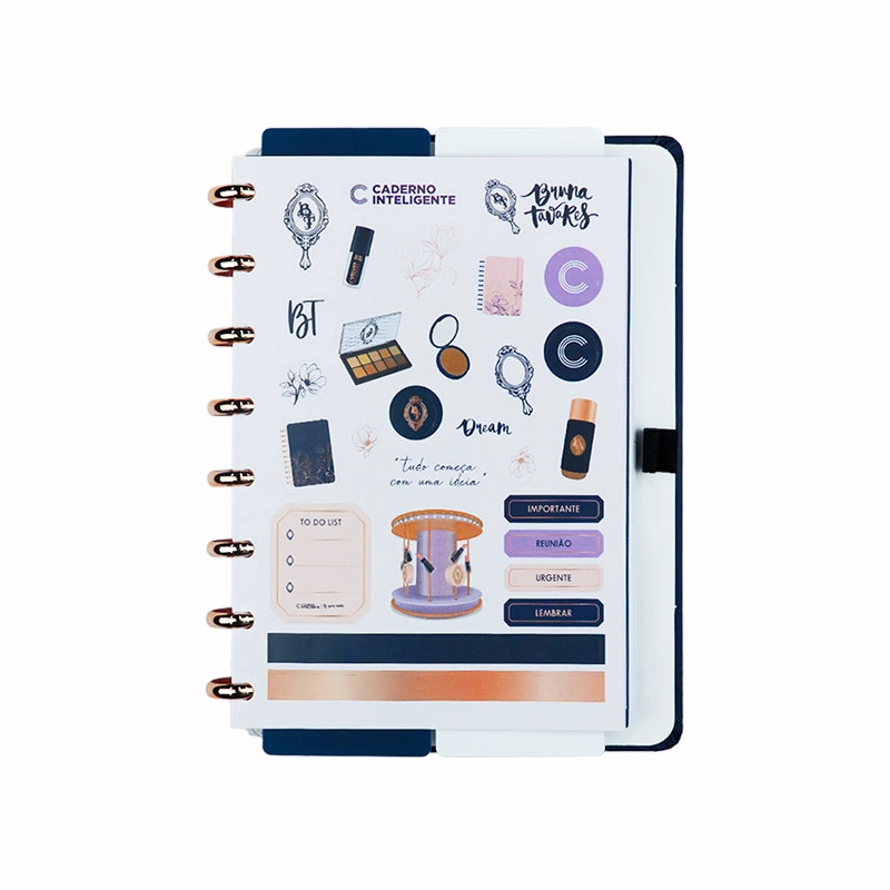 Caderno inteligente A5 BT House by Bruna Tavares - CIA52150