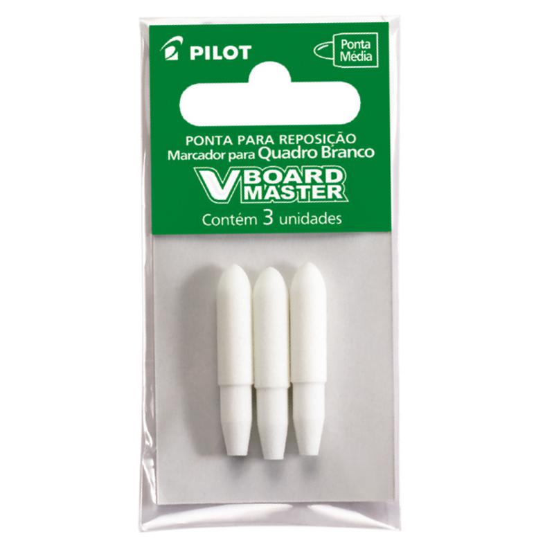 V.O.S Restoration Peel Set ホワイト1セット Ponta de pincel quadro branco com 3 unidades - Pilot - Escrita - Lepok