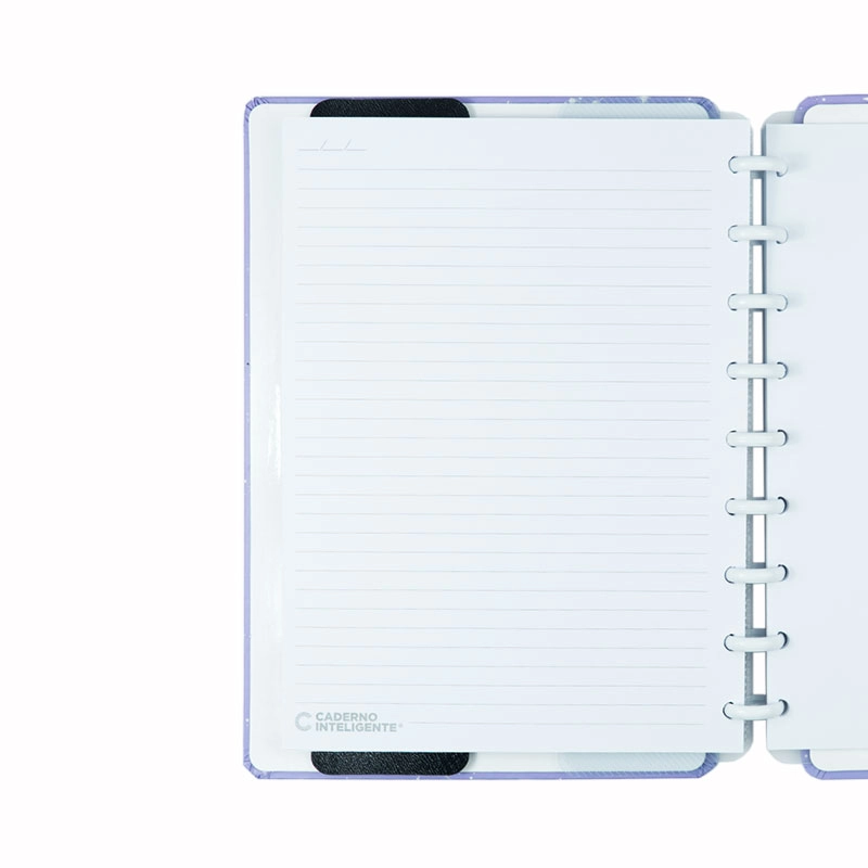Caderno inteligente médio Purple Galaxy by Gocase - CIMD3143