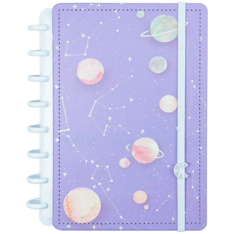 Caderno inteligente A5 Purple Galaxy by Gocase - CIA52154