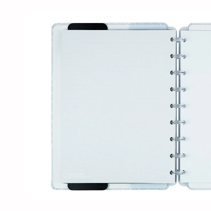 Caderno inteligente médio Ice Grey - CIMD3144