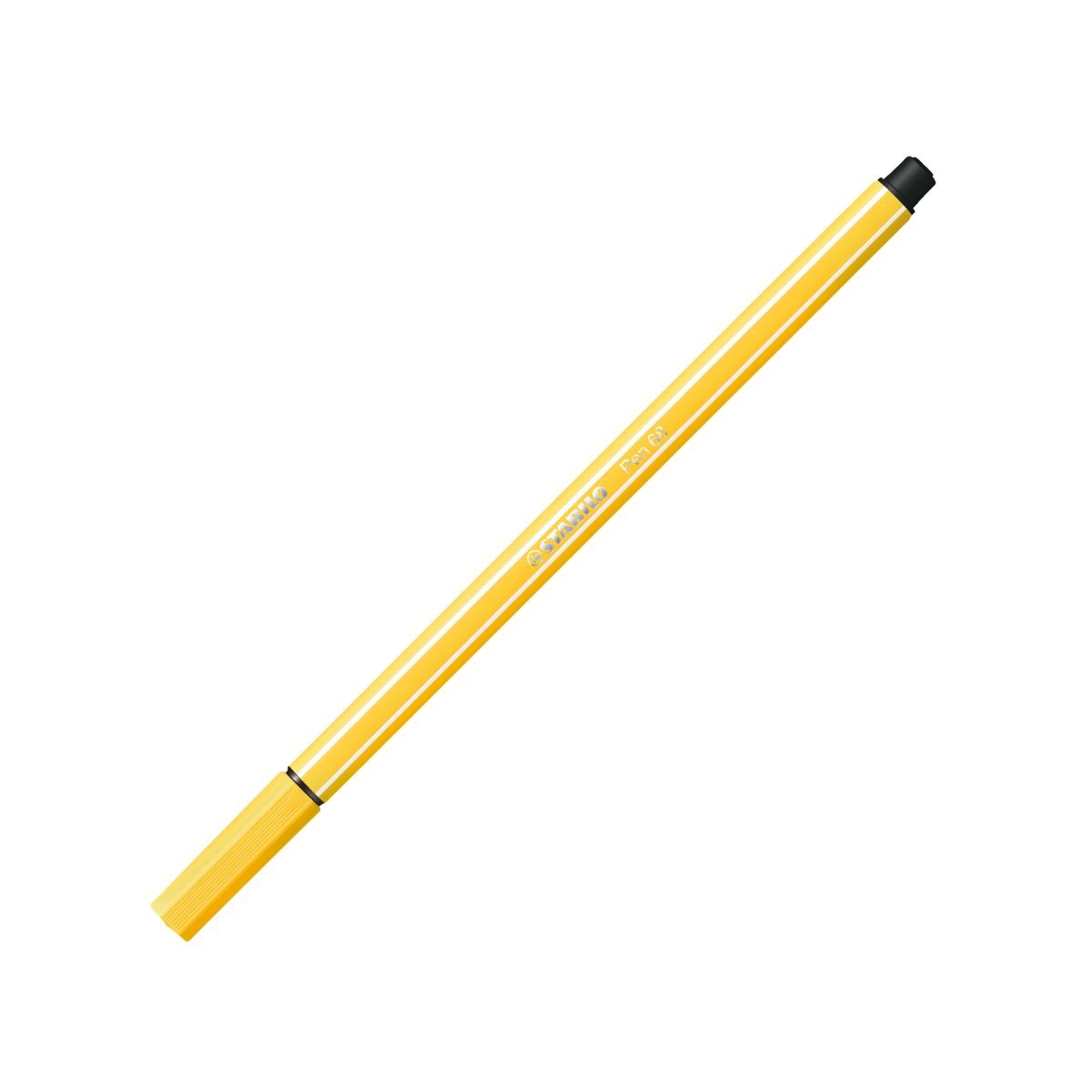 Caneta hidrográfica Ponta Sintética 68/44 - Amarelo - Stabilo