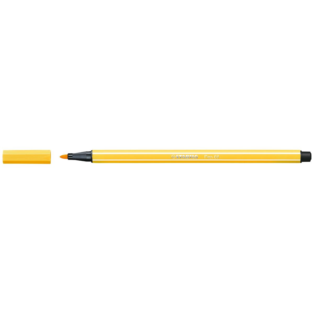 Caneta hidrográfica Ponta Sintética 68/44 - Amarelo - Stabilo
