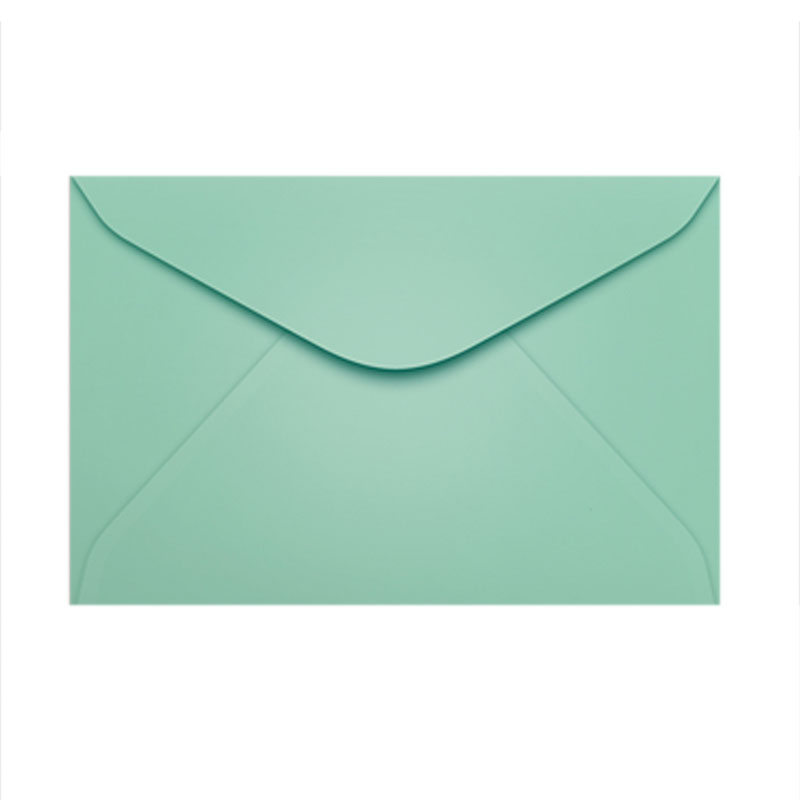 Envelope Color Plus Verde Claro 72x108mm - caixa com 100 unidades - Scrity