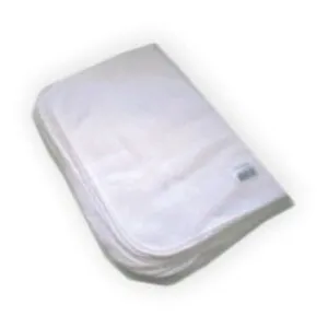 Flanela de algodão branca 28x48 - Caebitex