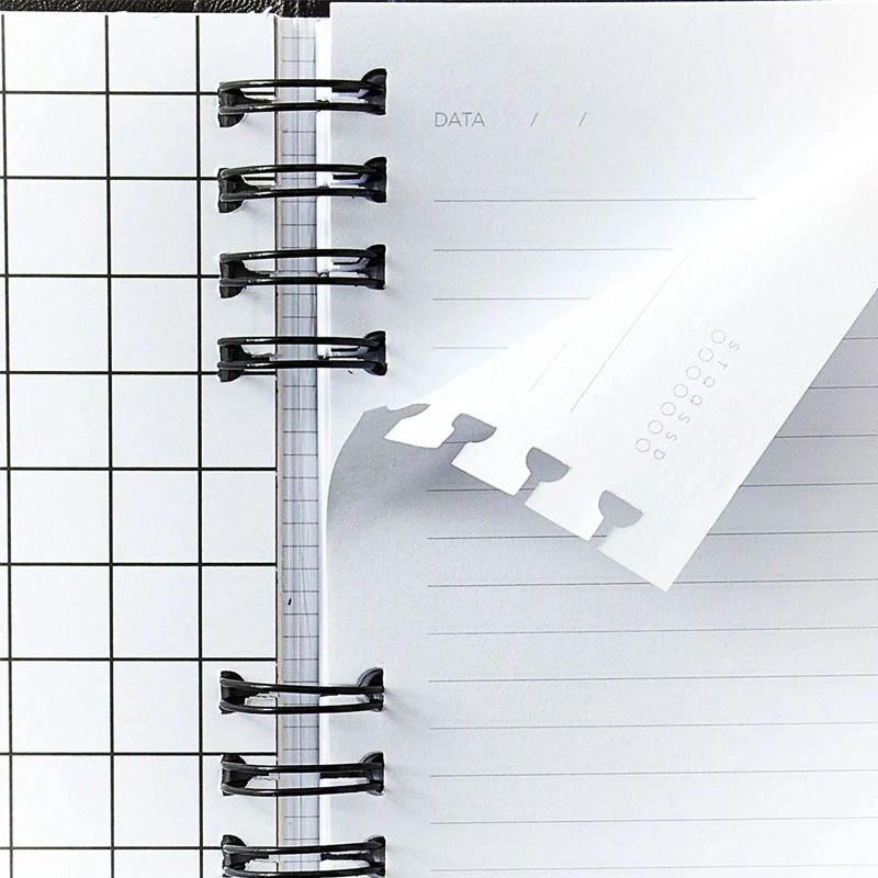 Caderno organizador pautado 17x24 Pólen Tropicália Preto - Cicero