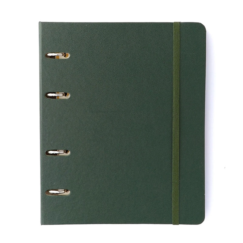 Caderno argolado criativo A5 office duo Clássica Verde Oliva - Cicero