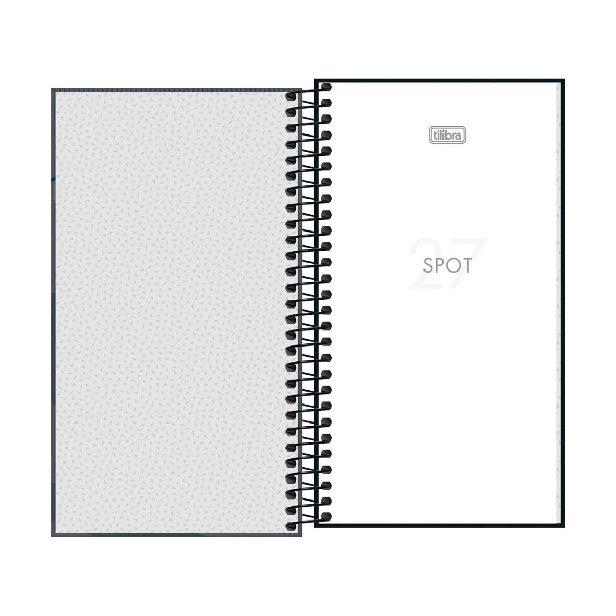 Agenda executiva espiral semanal bolso Spot 167x89mm 2027 - Tilibra