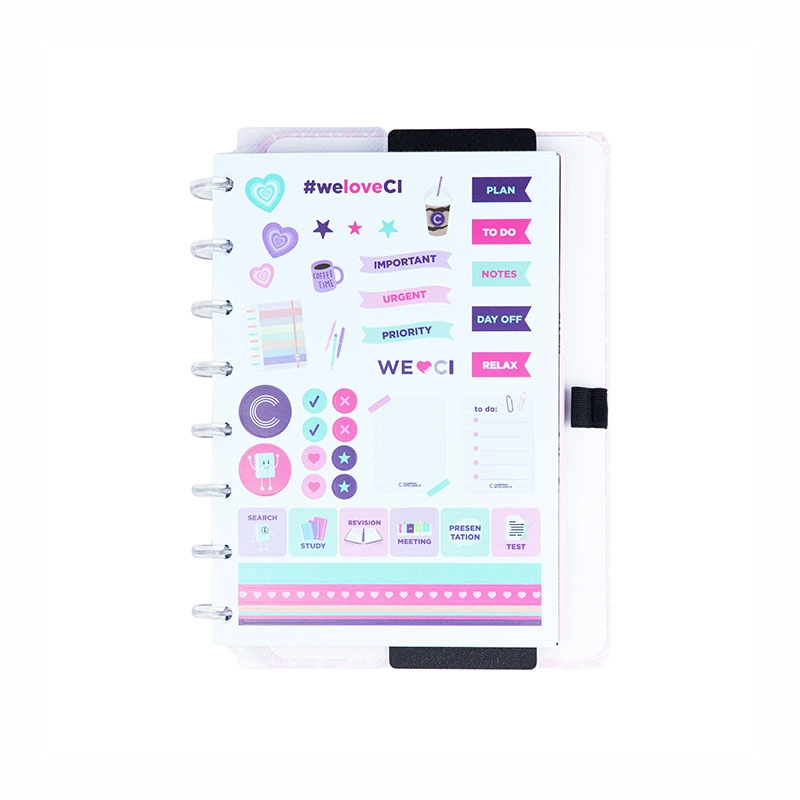 Caderno inteligente A5 Ice Pink - CIA52156