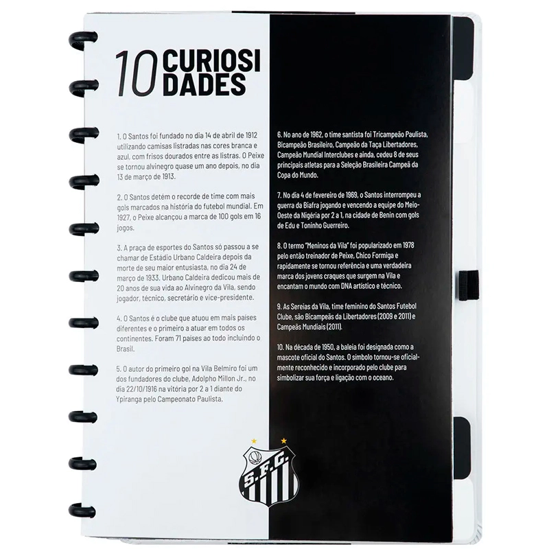 Caderno inteligente grande Santos - CIGD4307