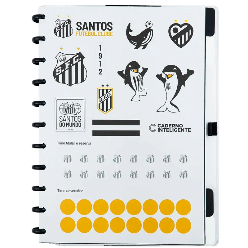 Caderno inteligente grande Santos - CIGD4307