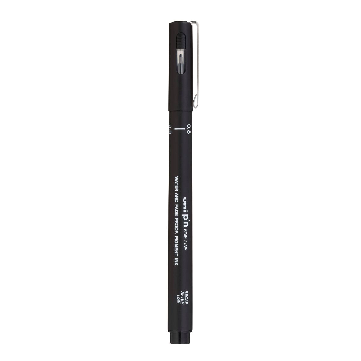 Caneta Nankin Uni Pin fine line 0.8 - Preto - Mitsubishi