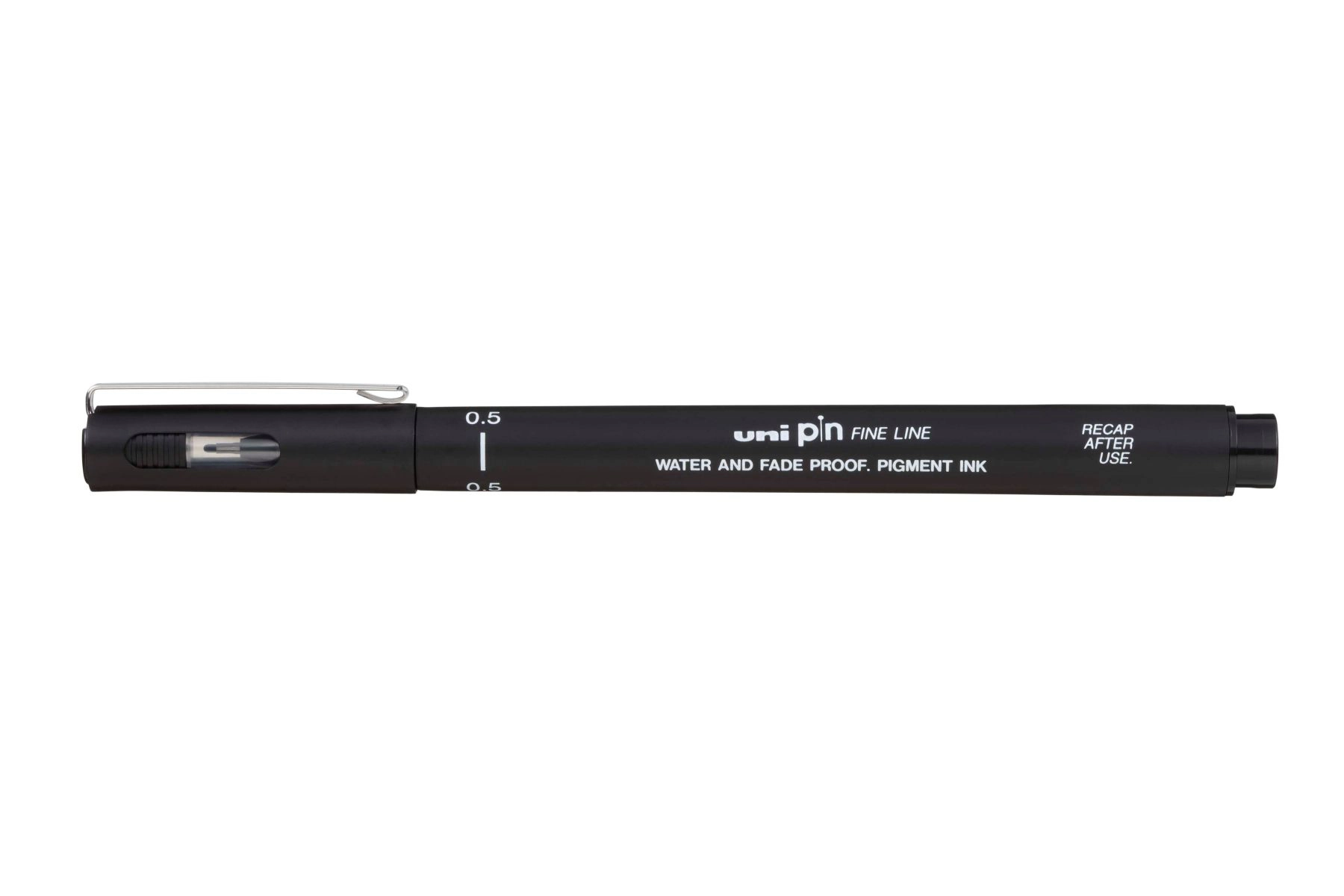 Caneta Nankin Uni Pin fine line 0.8 - Preto - Mitsubishi