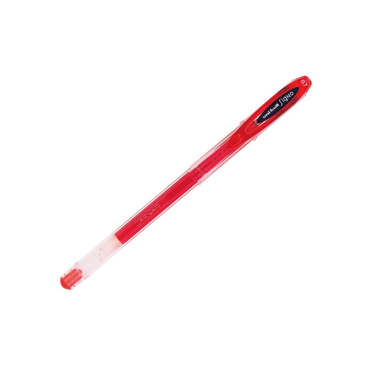 Caneta gel Signo 0.7mm UM-120 - Vermelha - Uni-Ball