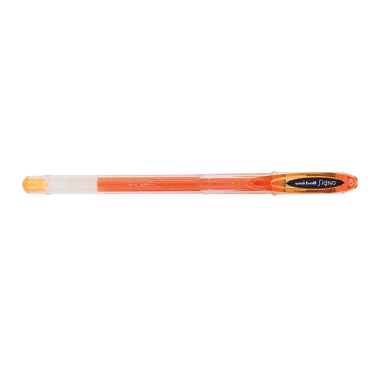 Caneta gel Signo 0.7mm UM-120 - Laranja - Uni-Ball