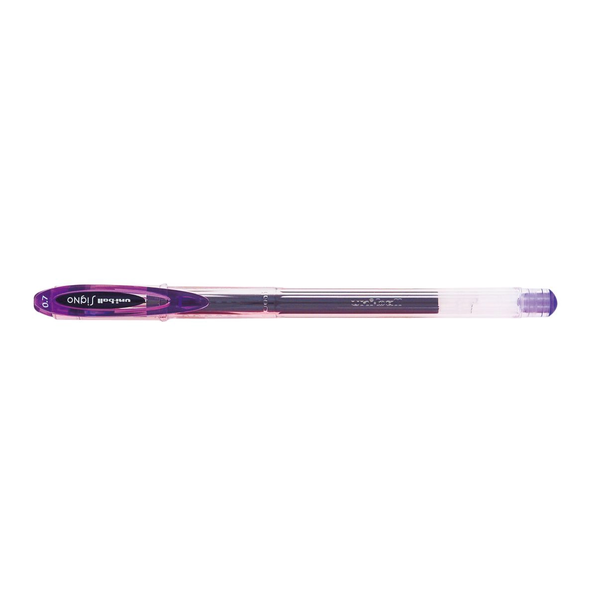Caneta gel Signo 0.7mm UM-120 - Violeta - Uni-Ball