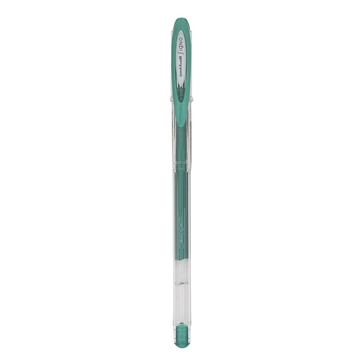 Caneta gel metálica signo 0.7mm UM-120NM - Verde - Uni-Ball