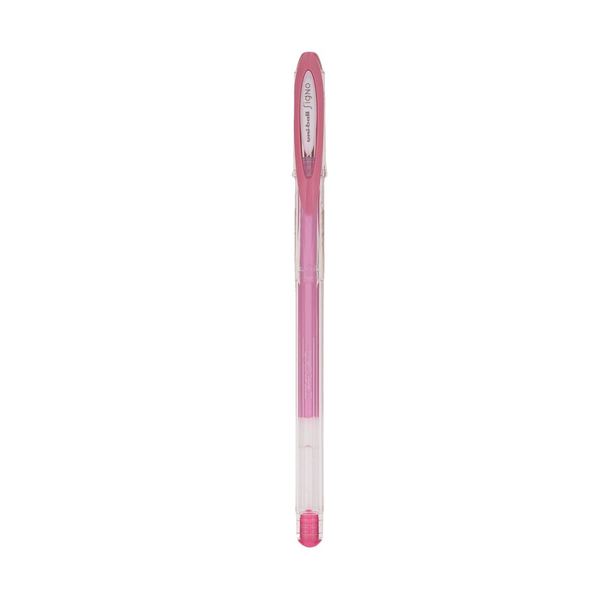 Caneta gel metálica signo 0.7mm UM-120NM - Rosa - Uni-Ball