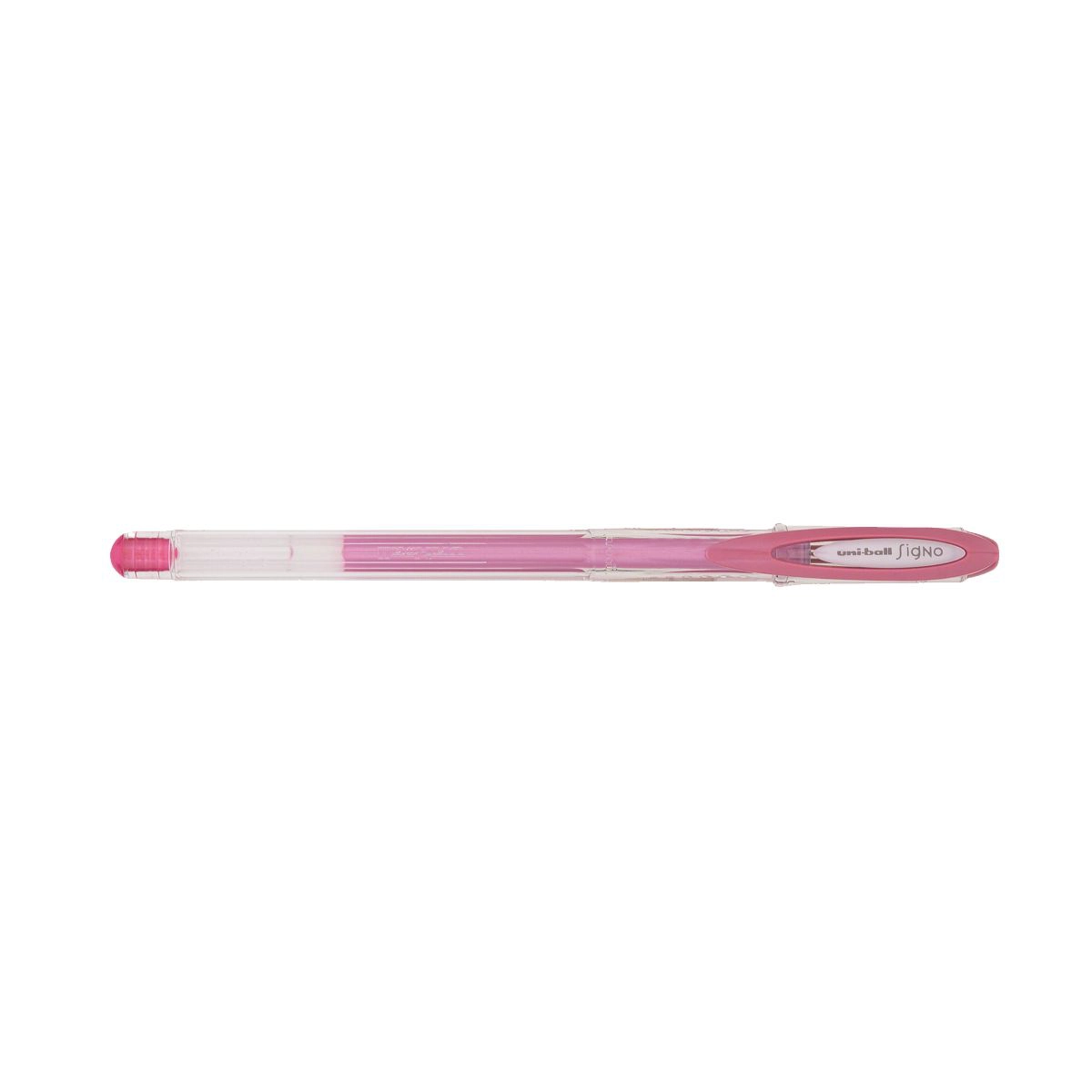 Caneta gel metálica signo 0.7mm UM-120NM - Rosa - Uni-Ball