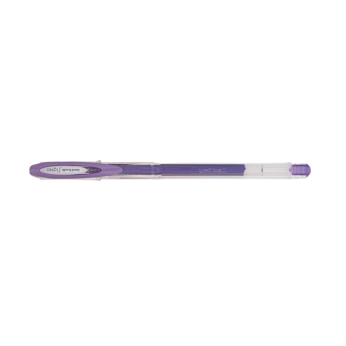 Caneta gel metálica signo 0.7mm UM-120NM - Violeta - Uni-Ball