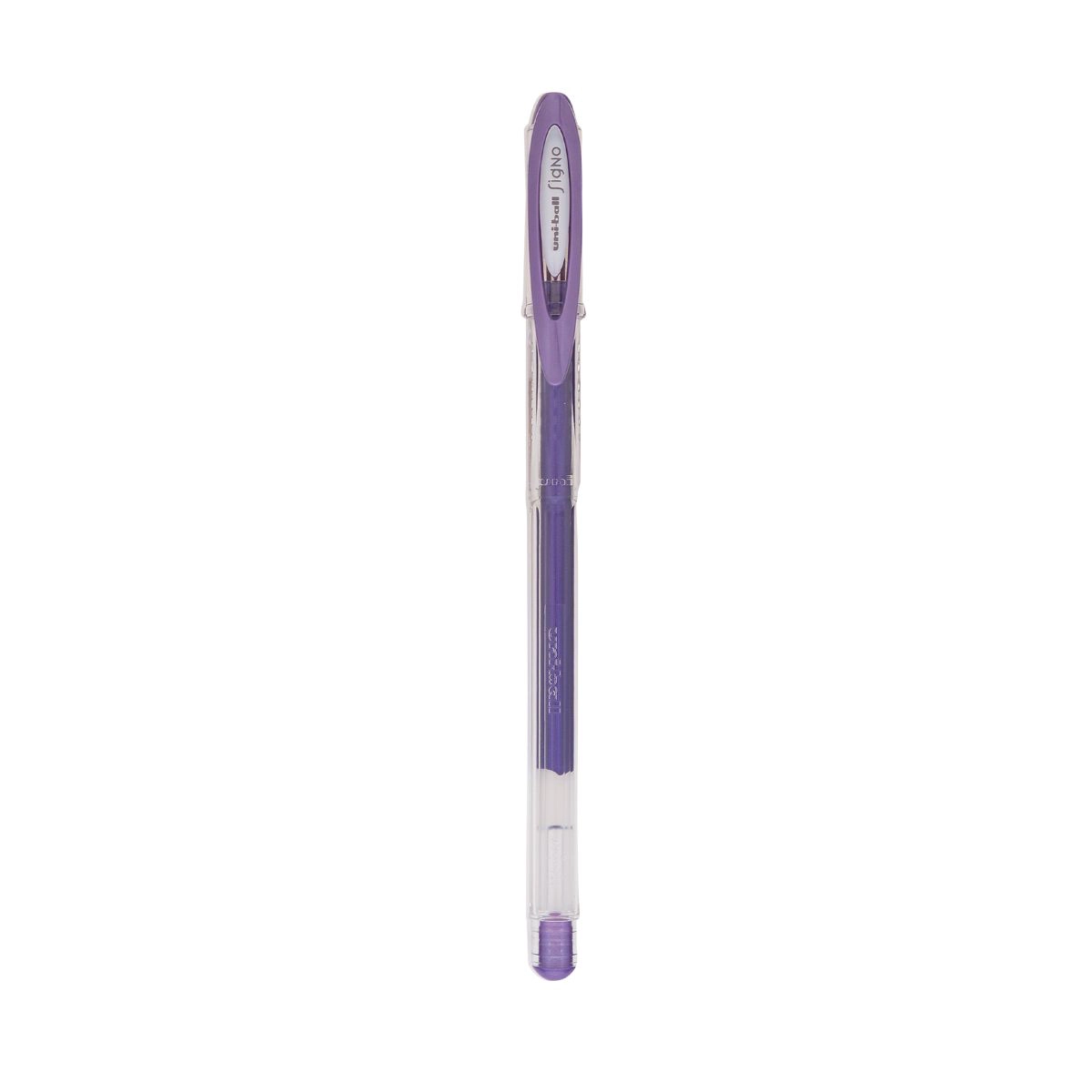 Caneta gel metálica signo 0.7mm UM-120NM - Violeta - Uni-Ball