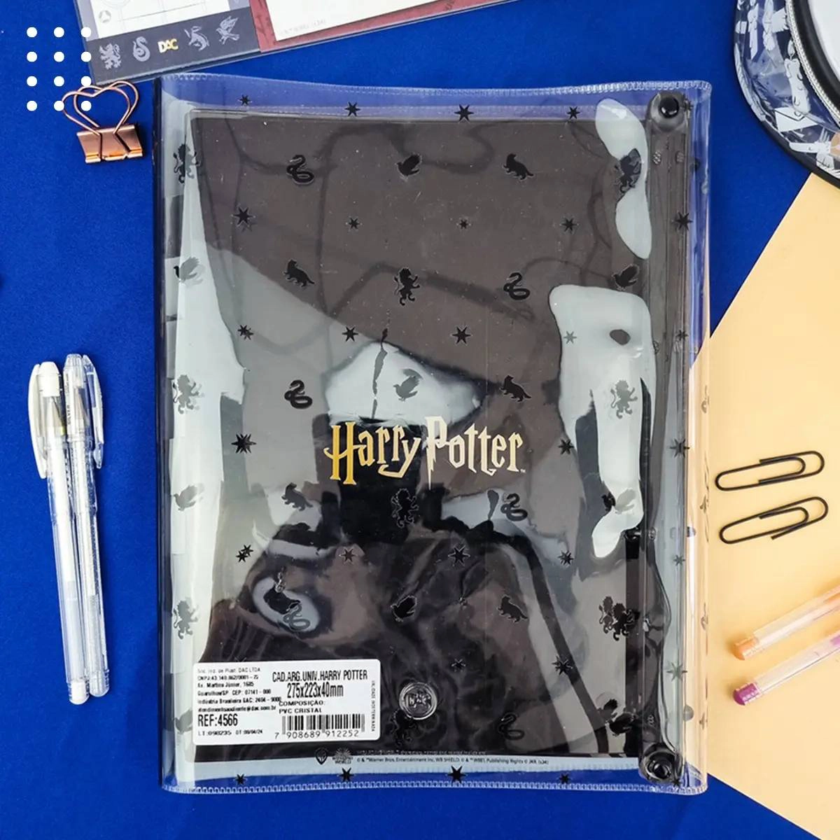 Caderno argolado universitário 192 folhas 4566 Harry Potter - Dac