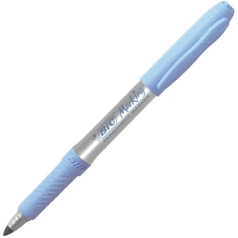 Pincel marcador permanente Marking Azul Pastel 971148 - Bic