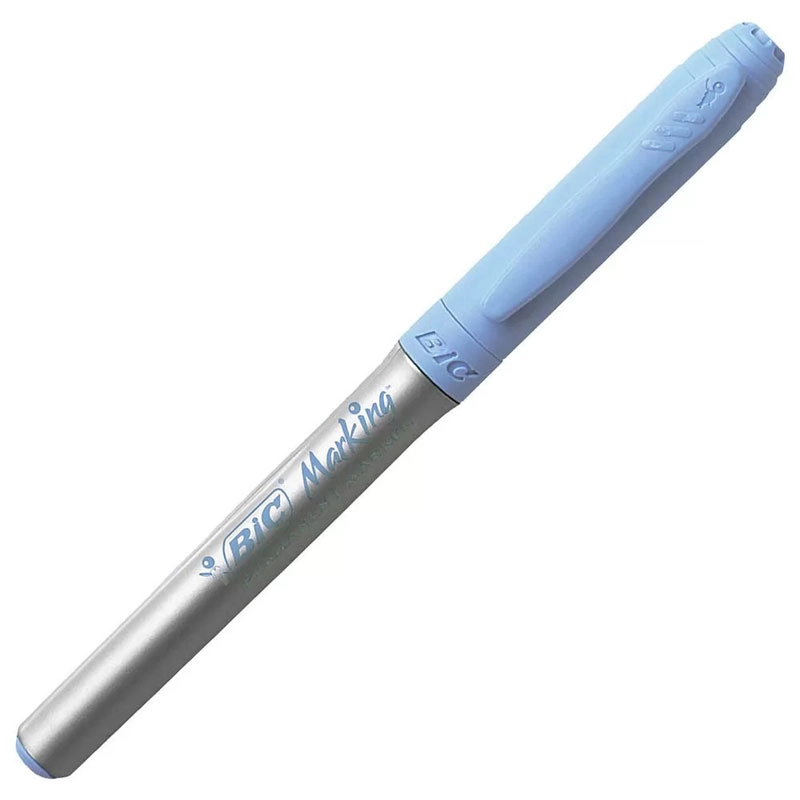 Pincel marcador permanente Marking Azul Pastel 971148 - Bic