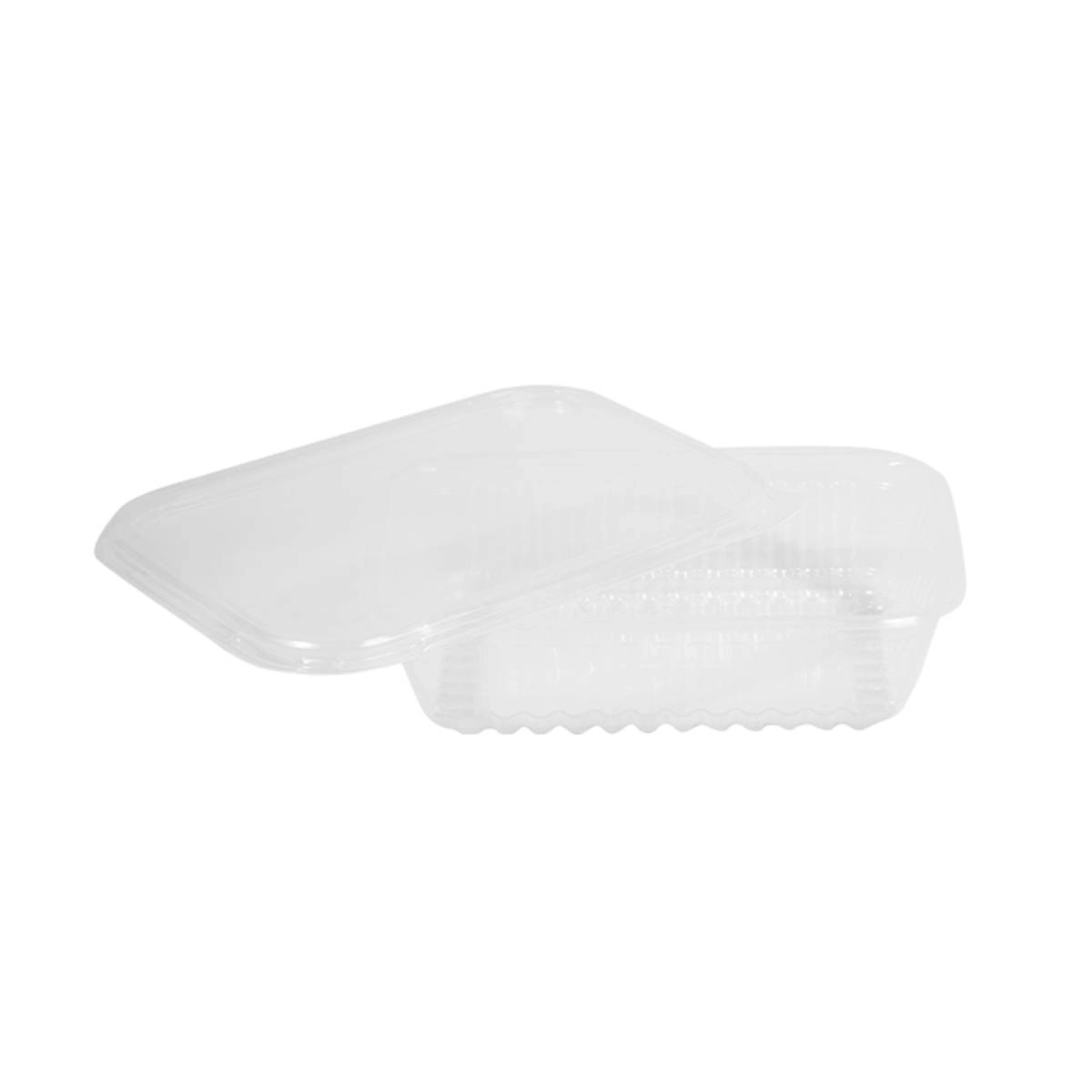 Pote retangular com tampa 350ml 8308 com 24 unidades - PraFesta