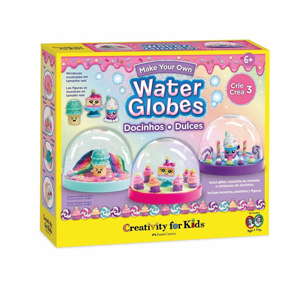 Globo de Água Docinhos Creativity for Kids 6257900 - Faber-Castell