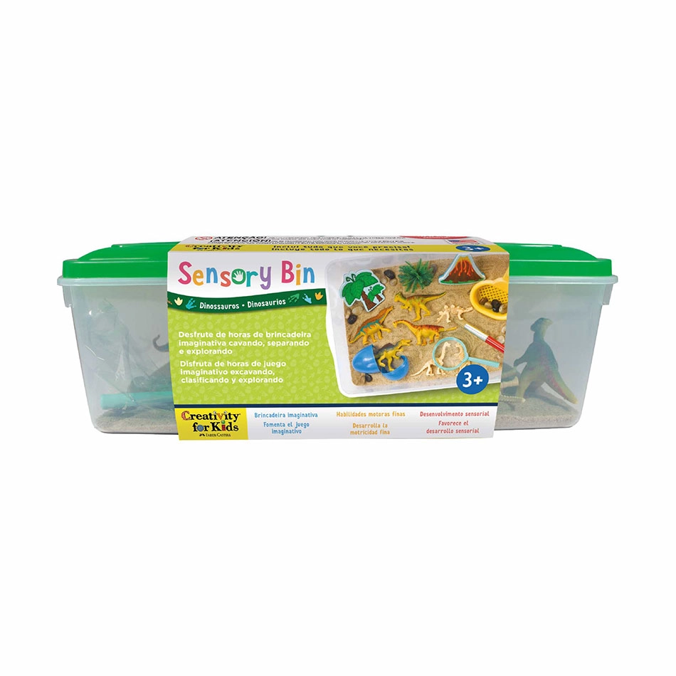 Caixa sensorial Escavação de Dinossauros Creativity for Kids 6283900 - Faber-Castell